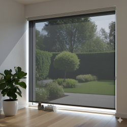 Koyu Gri (Antrasit Gri) Sun Screen  Stor Perde